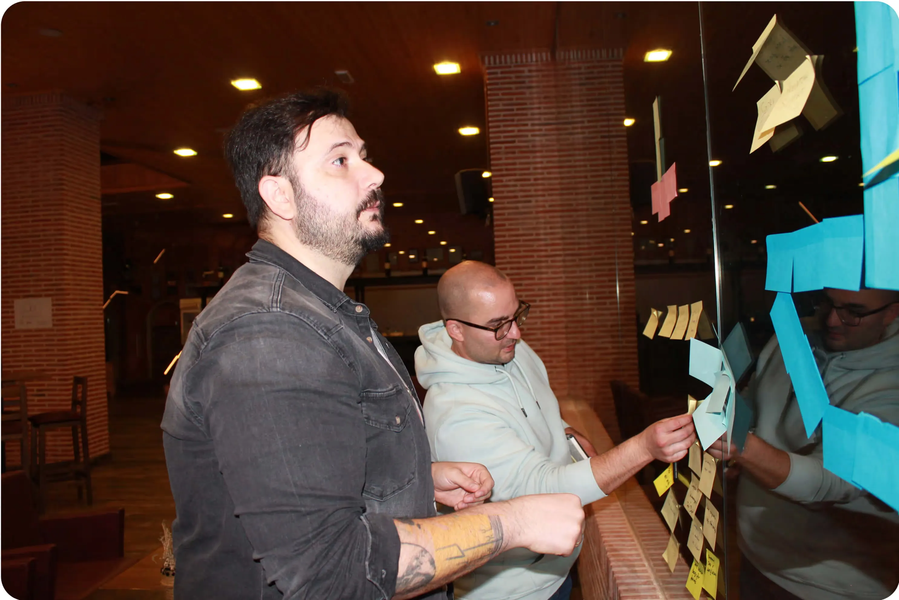 Cakewalk team brainstorming session