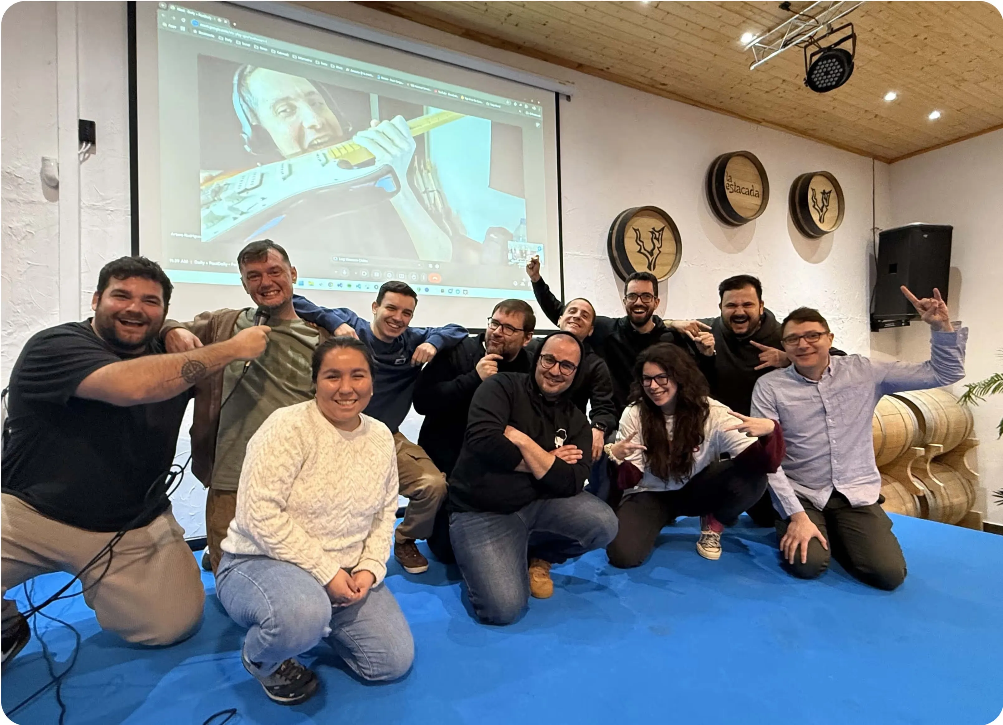 Cakewalk team group photo