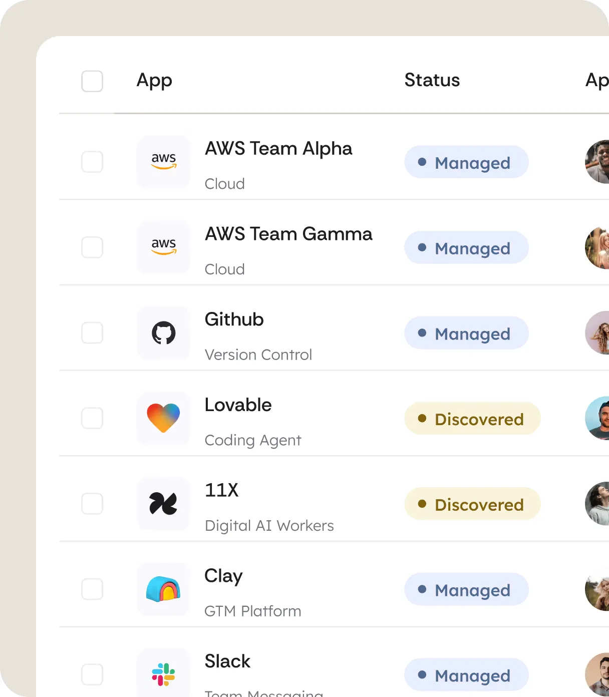 Cakewalk managed vs non-managed app settings
