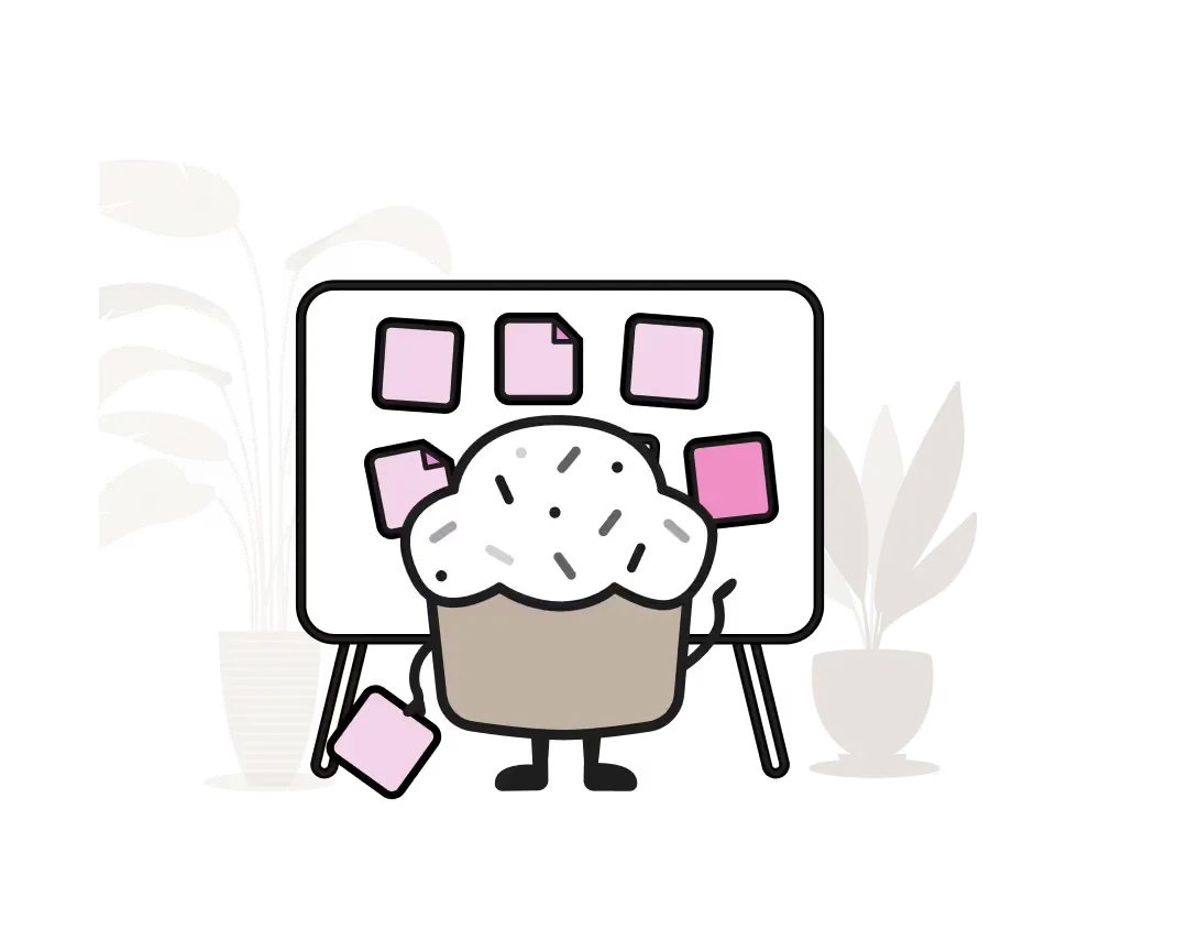 Illustration of sticky notes representing non-human identities